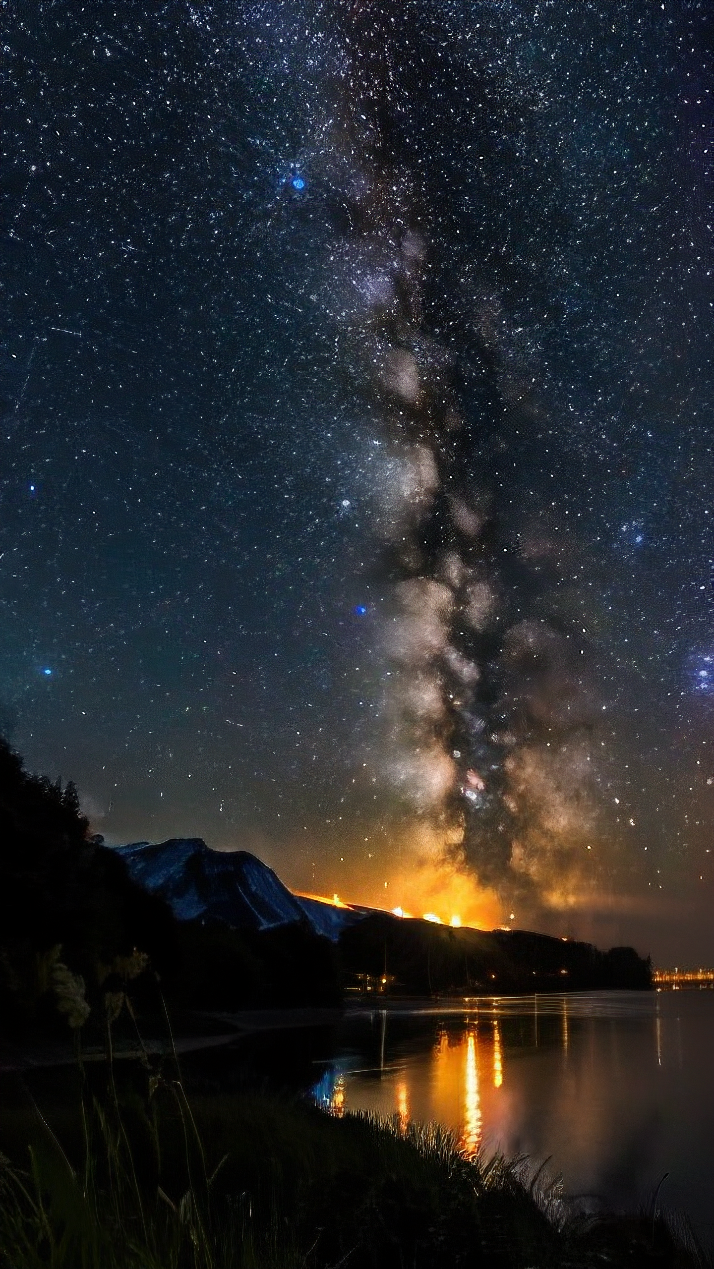 苹果壁纸星空版唯美风景壁纸星空全屏